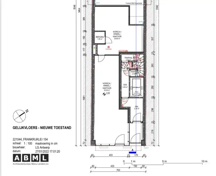 COMMERCIEEL GELIJKVLOERS OP ZEER CENTRALE LIGGING foto 5