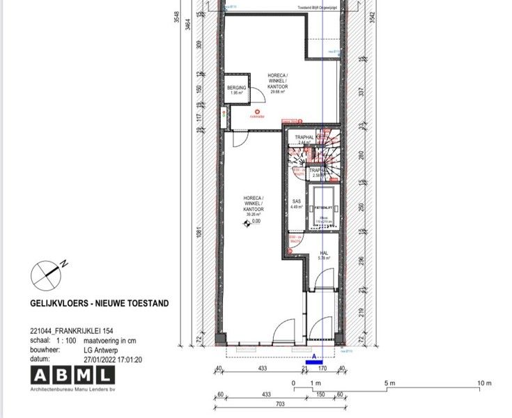 COMMERCIEEL GELIJKVLOERS OP ZEER CENTRALE LIGGING foto 5