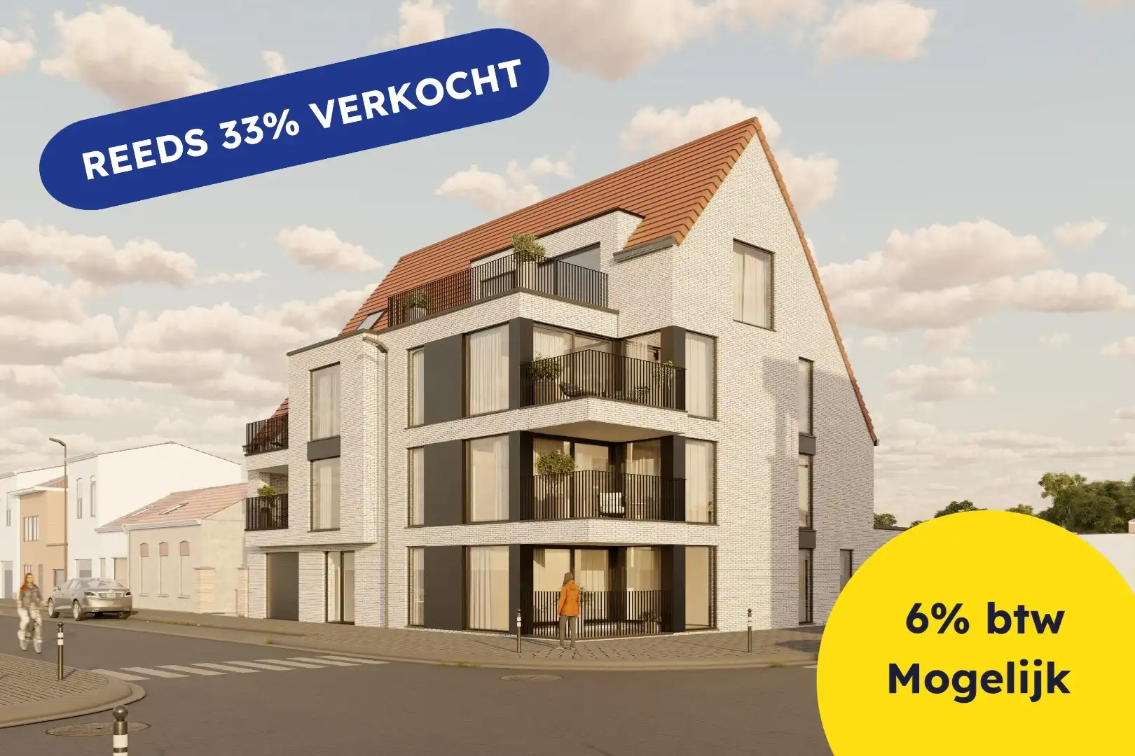 Appartement te koop Zandvoordsestraat 44 -/2.01 - 8460 Oudenburg