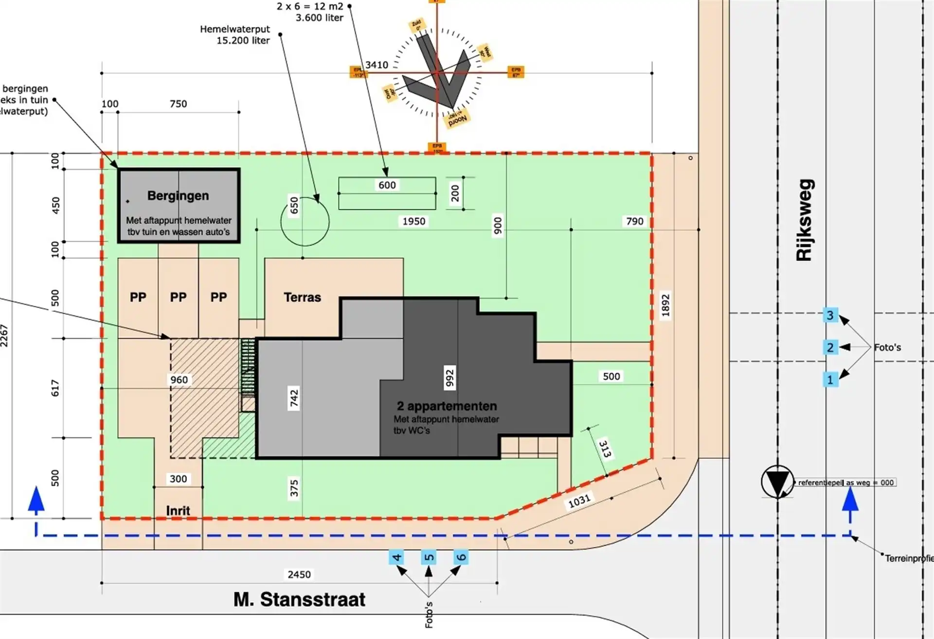 Uitzonderlijk ruim en volledig vernieuwd triplex appartement met drie slaapkamers, twee badkamers en een riant terras op een centrale locatie te Dilsen-Stokkem. foto 19