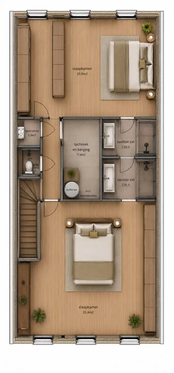 PRIJS INCL. BTW! Luxueus wonen in Schoten foto 9