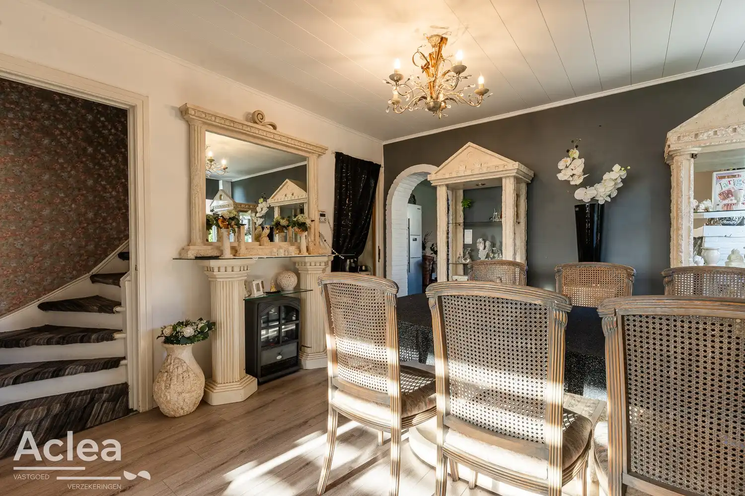 Halfopen woning met 3 slaapkamers, garage en leuke tuin in Sleidinge foto 6