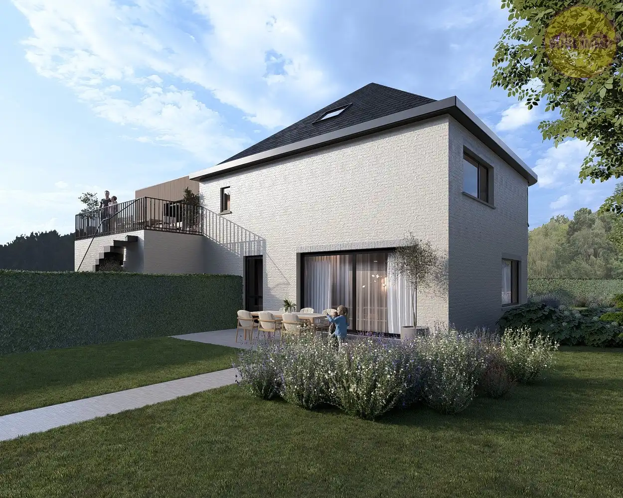 Ruim gelijkvloers appartement met 3 slaapkamers en zonnige tuin in Veerle-Laakdal foto 4
