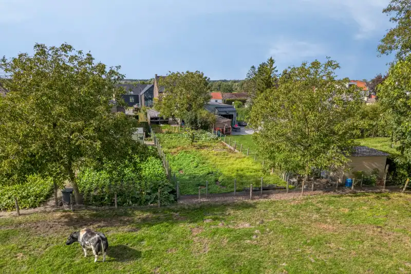 Charmante halfopen woning met authentieke elementen en prachtig zicht op de weilanden foto 15