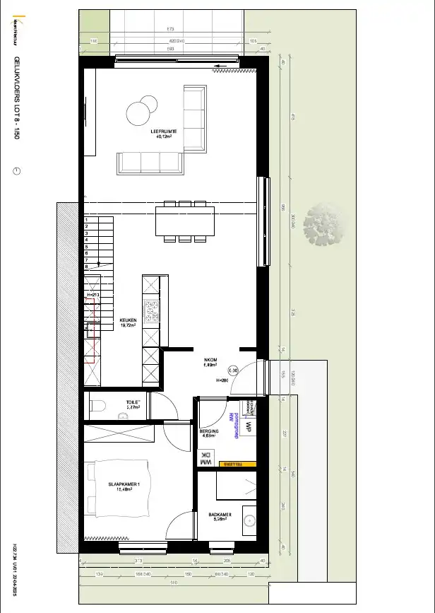 LOT 8 - Instapklare "luxe" en "energiezuinige" nieuwbouwwoning met 4 slaapkamers en 2 badkamers. foto 4