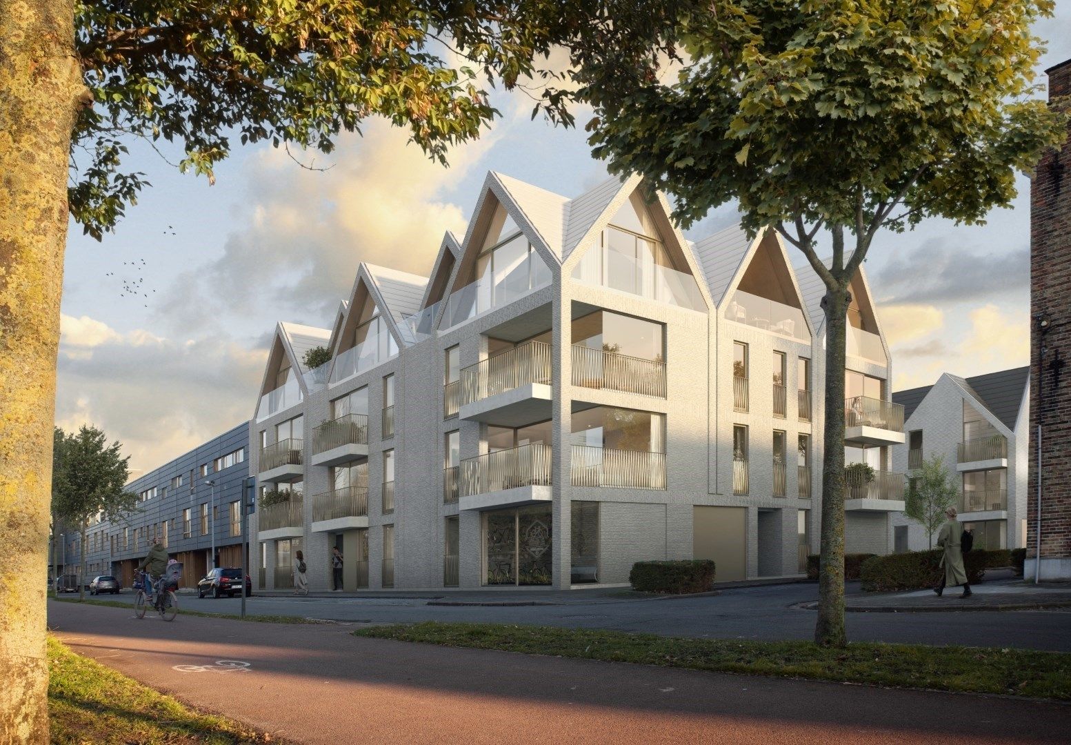 Uniek nieuwbouwappartement met 23/4 slaapkamers te Kristus-Koning (Brugge) foto 4