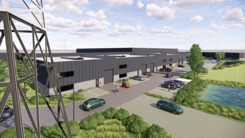*** LAATSTE 2 *** grote nieuwbouw KMO-UNITS - oppervlakte 508m² foto 11