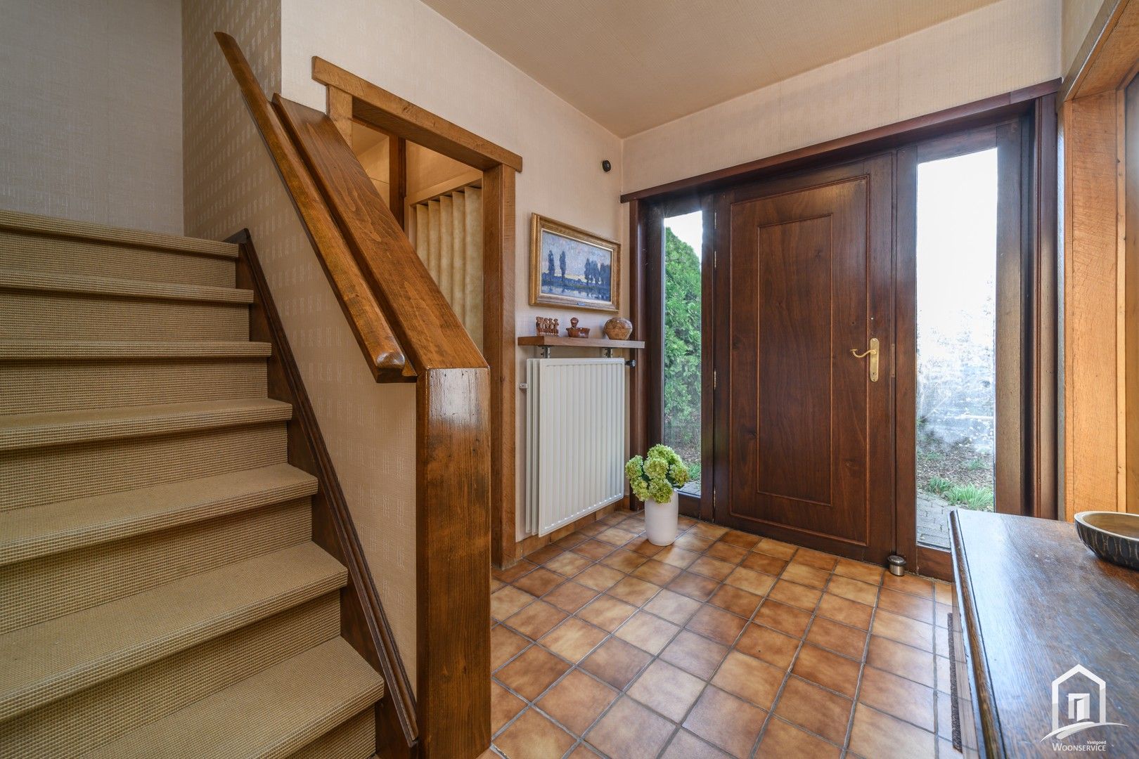 Instapklare halfopen bebouwing met tuin en garages in Denderleeuw foto 32