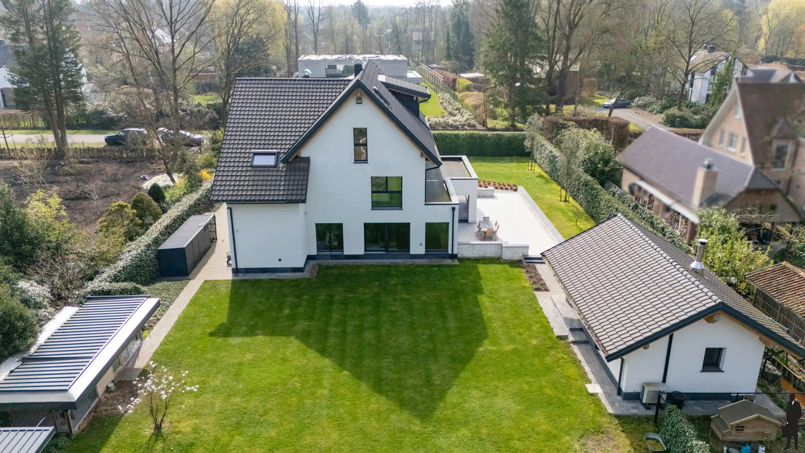 Recente, energiezuinige villa op toplocatie te Schilde foto 45