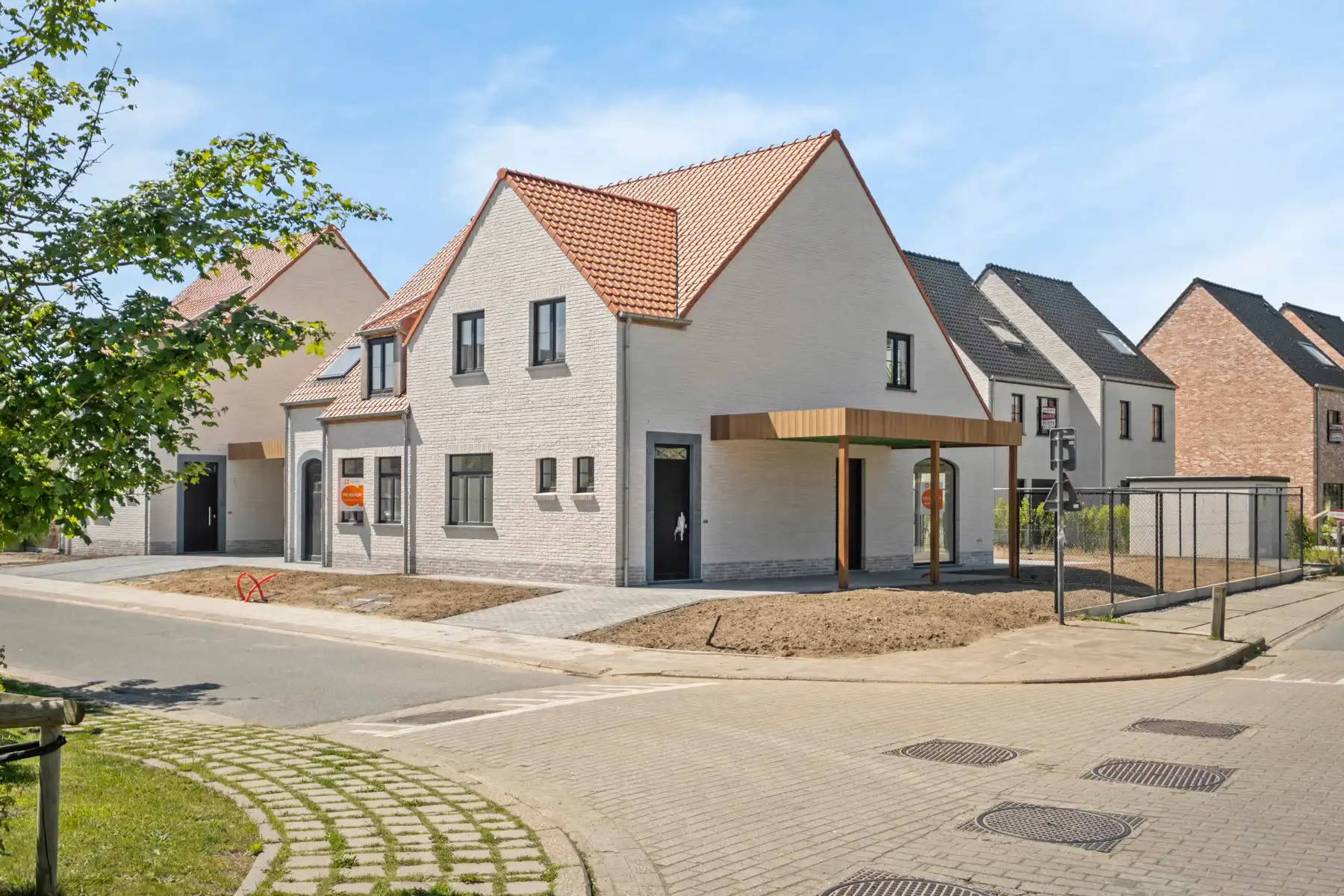 Afgewerkte nieuwbouwwoningen te Jabbeke foto 2