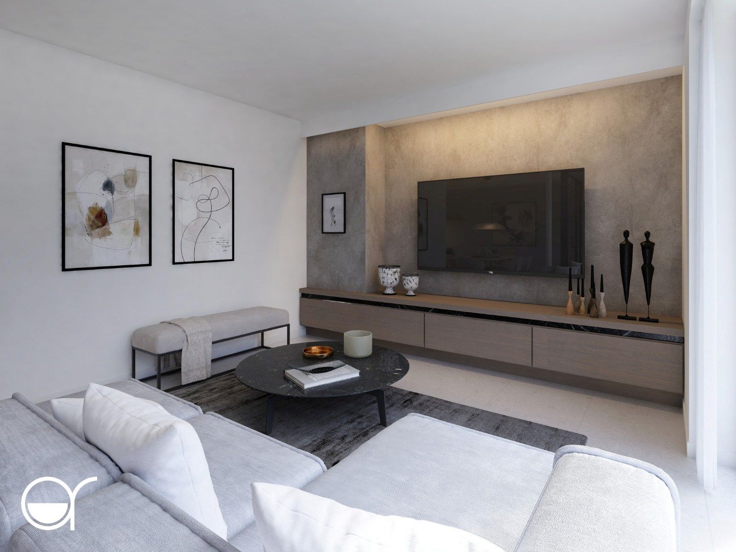 2-slaapkamersappartement met 2 terrassen in nieuwbouwproject Ernest foto 6