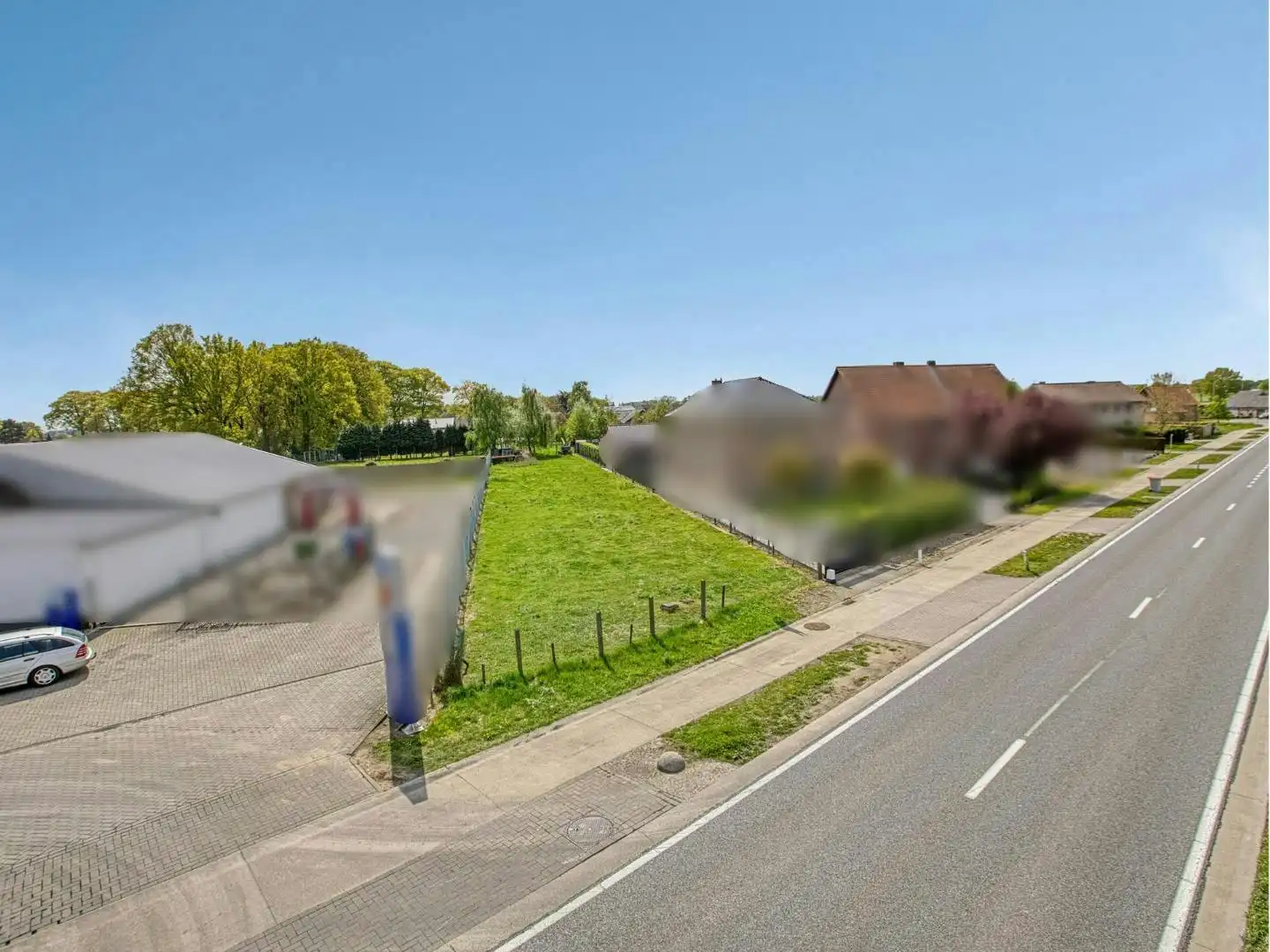 Ruime bouwgrond van 12a 21ca voor open bebouwing te koop in Kessenich foto 5