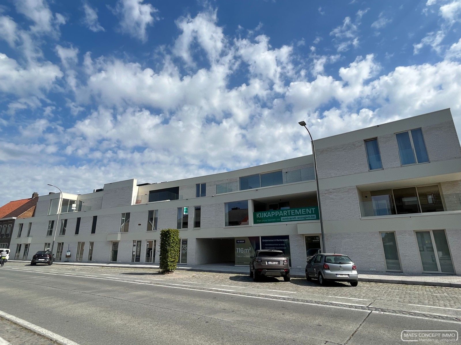 Prachtige penthouse te huur met 2 slaapkamers, terras voor- en achteraan in Vichte foto 23