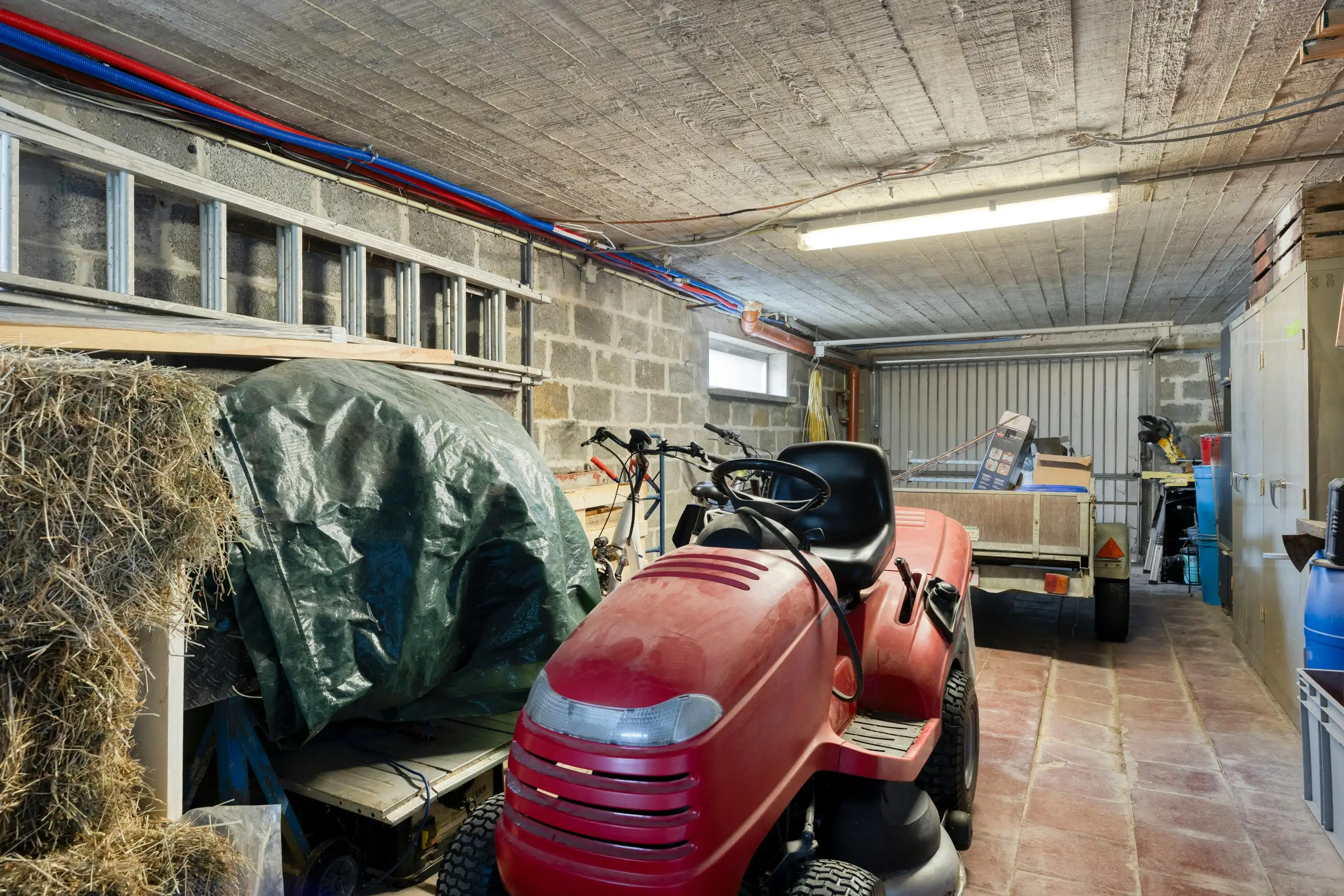 Gerenoveerde open bebouwing met zwembad op 28a23 te Halen foto 24