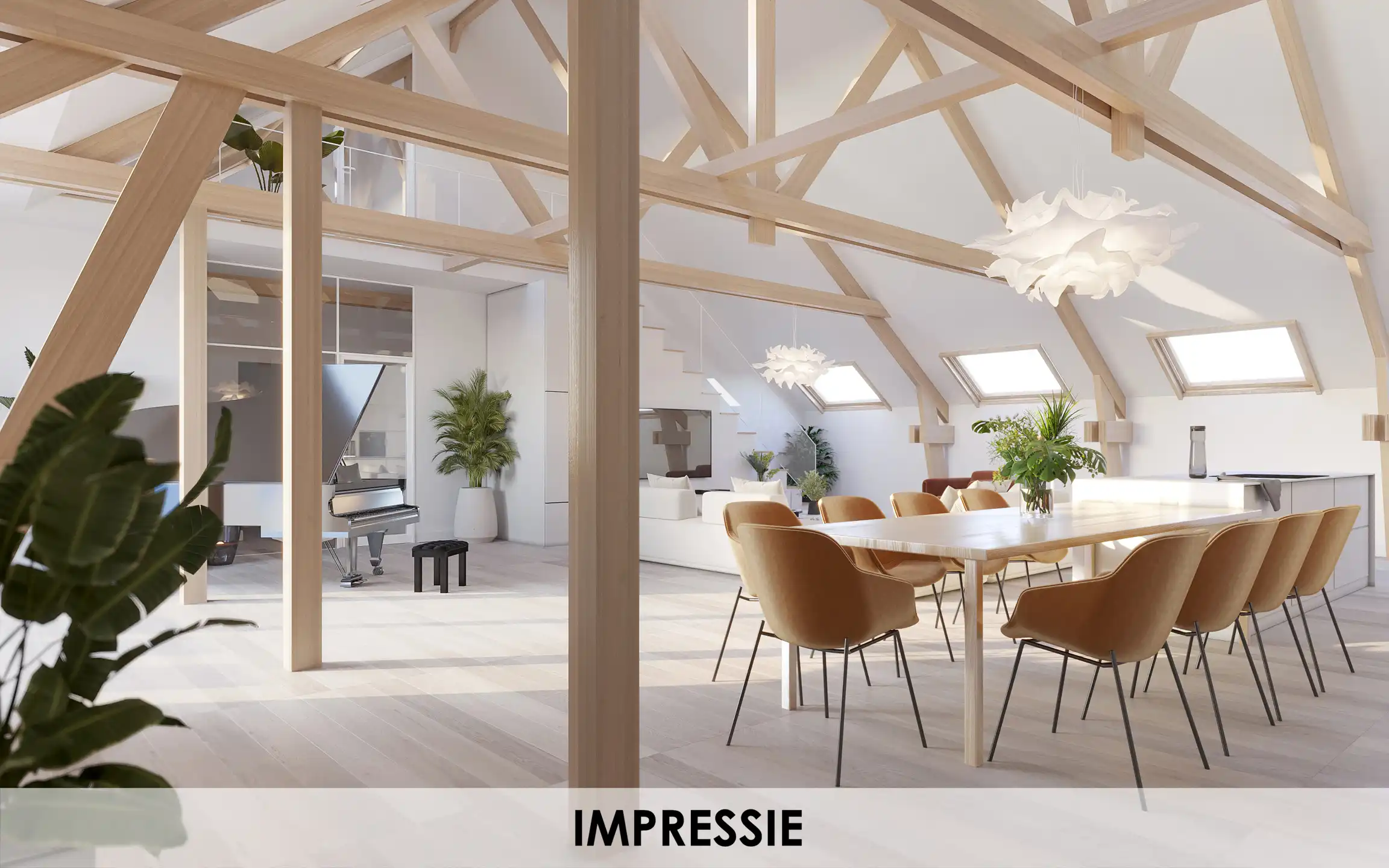 Penthouse van 264m² + terras in een uniek historisch kader foto 5