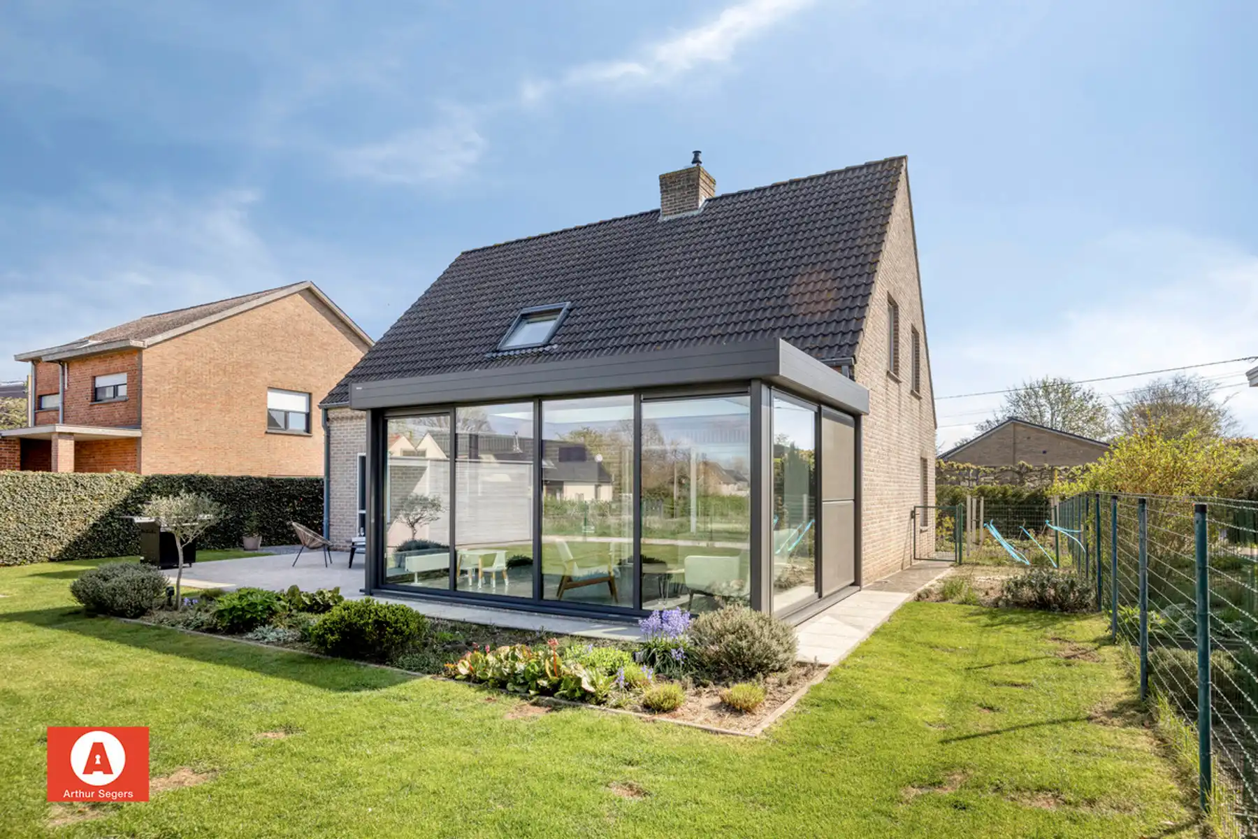 Luxueuze open bebouwing in Denderbelle. foto 27