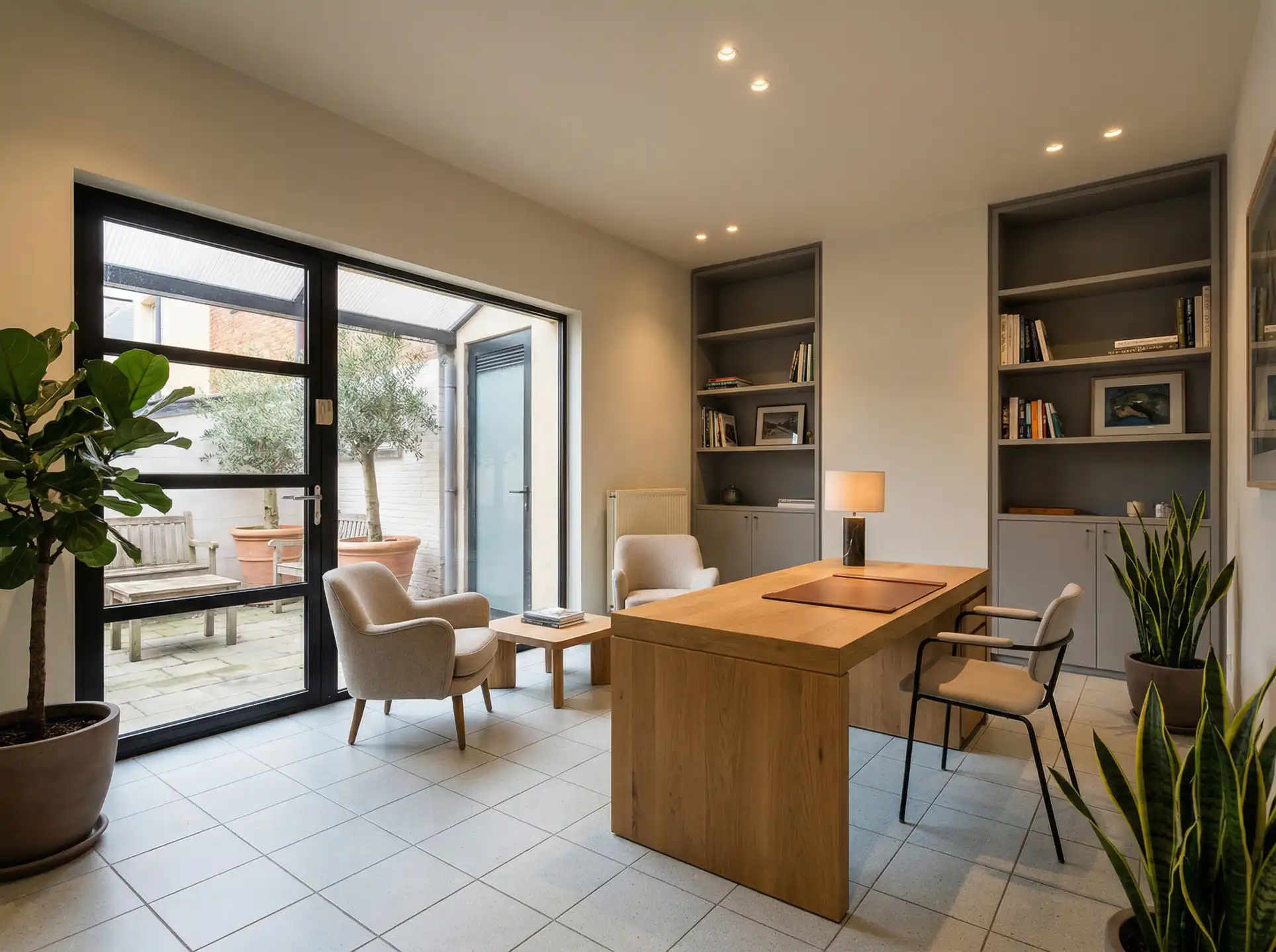 Ruim handelsgelijkvloers op toplocatie te Hove centrum foto 9