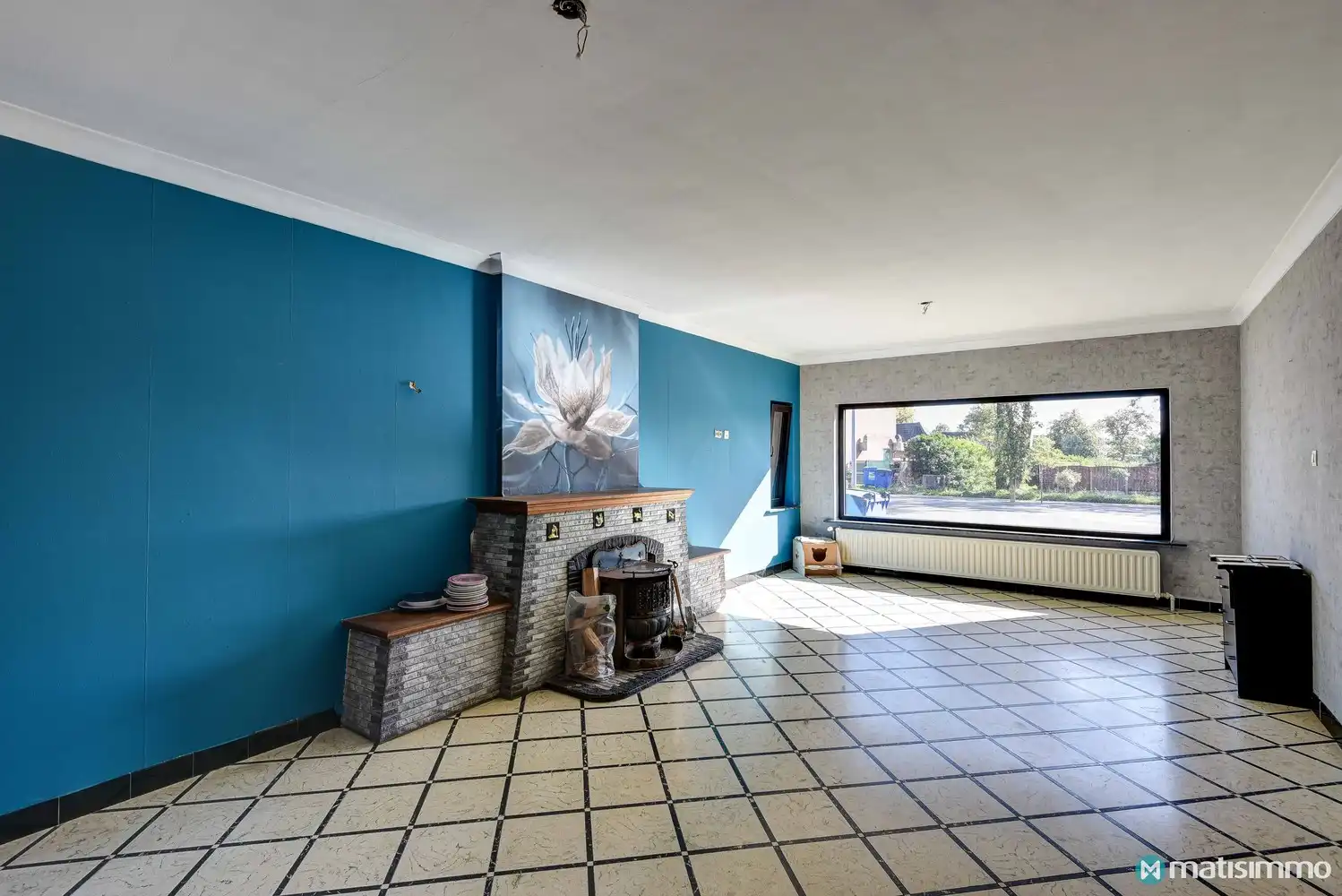 ZEER RUIME&nbsp;TE RENOVEREN&nbsp;GEZINSWONING MET 4 SLAAPKAMERS EN BIJGEBOUW VAN +- 100 M2&nbsp;OP PERCEEL VAN 1HA 29A 93CA IN DIEPENBEEK foto 4