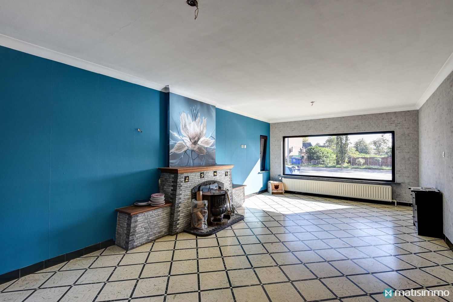 ZEER RUIME TE RENOVEREN GEZINSWONING MET 4 SLAAPKAMERS EN BIJGEBOUW VAN +- 100 M2 OP PERCEEL VAN 1HA 29A 93CA IN DIEPENBEEK foto 4