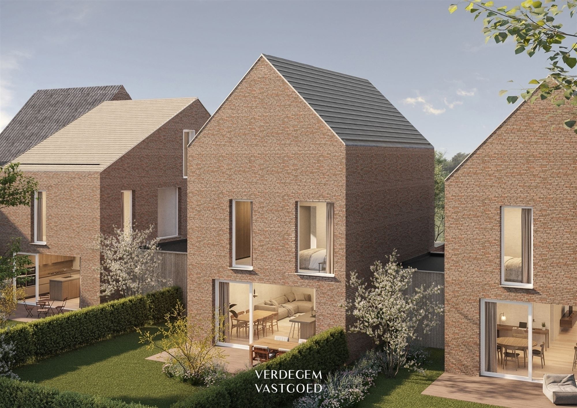 Project Flor is CAS architectuur nabij de idyllische oevers van het kanaal - 3+1 slpk - 228m² foto 1