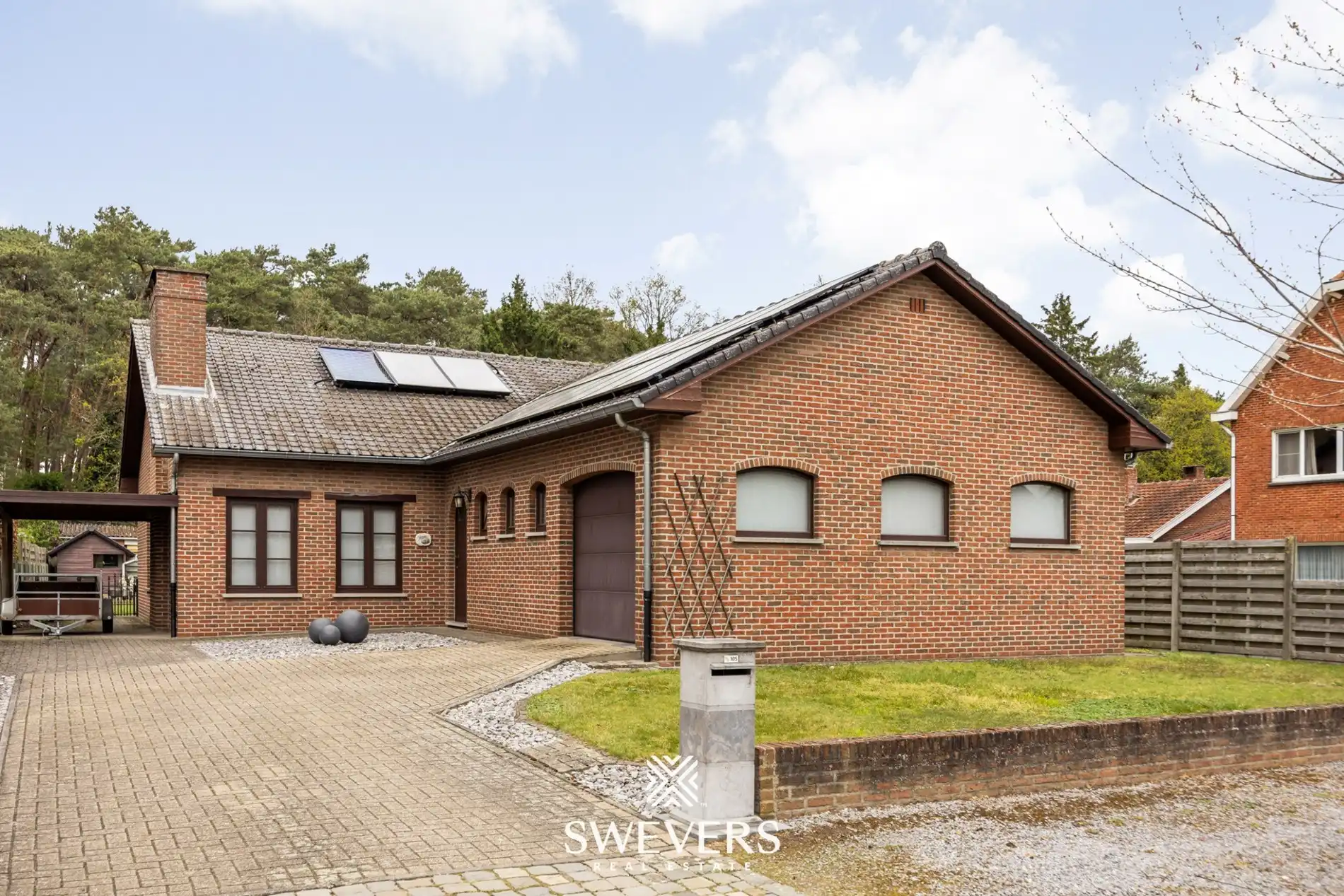 Gelijkvloerse woning met 3 slaapkamers en zicht op groen in Paal foto 2