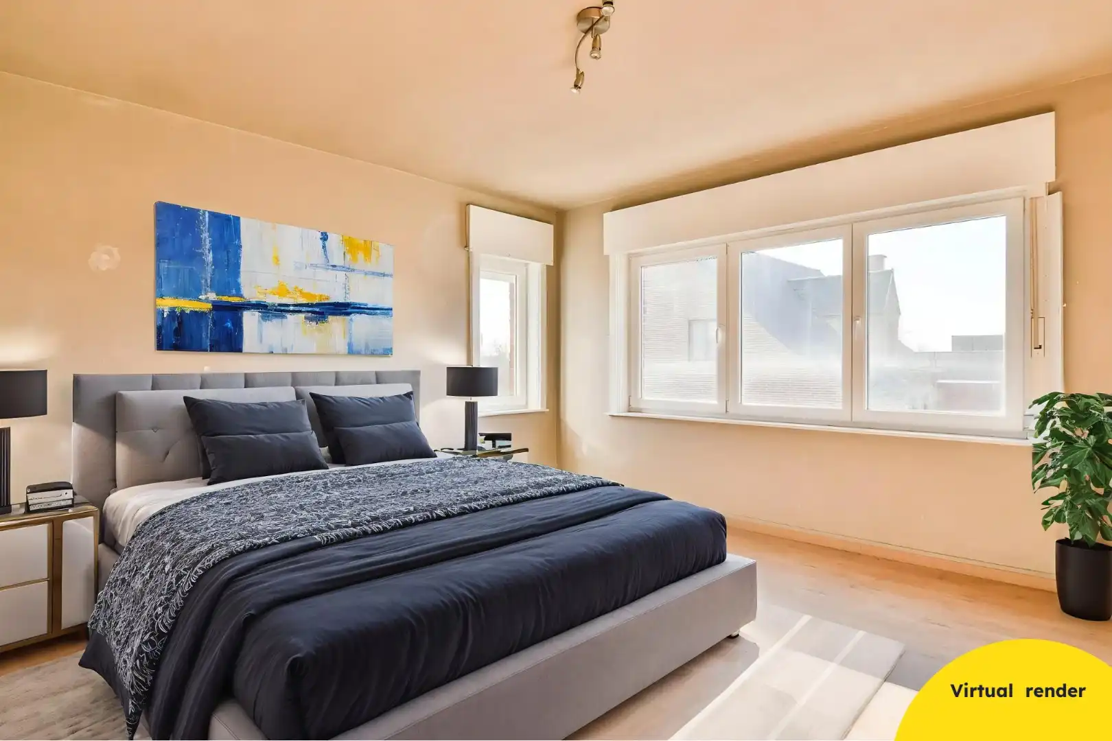 Halfopen woning op toplocatie met prachtig uitzicht op De Krekemeersen! foto 11