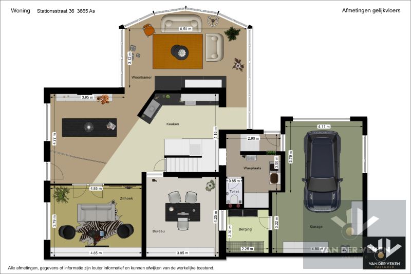 Luxueus afgewerkte en energiezuinige ruime woning met vier slaapkamers en guesthouse met tal van mogelijkheden op centrale (maar toch bosrijke!) locatie te As foto 14