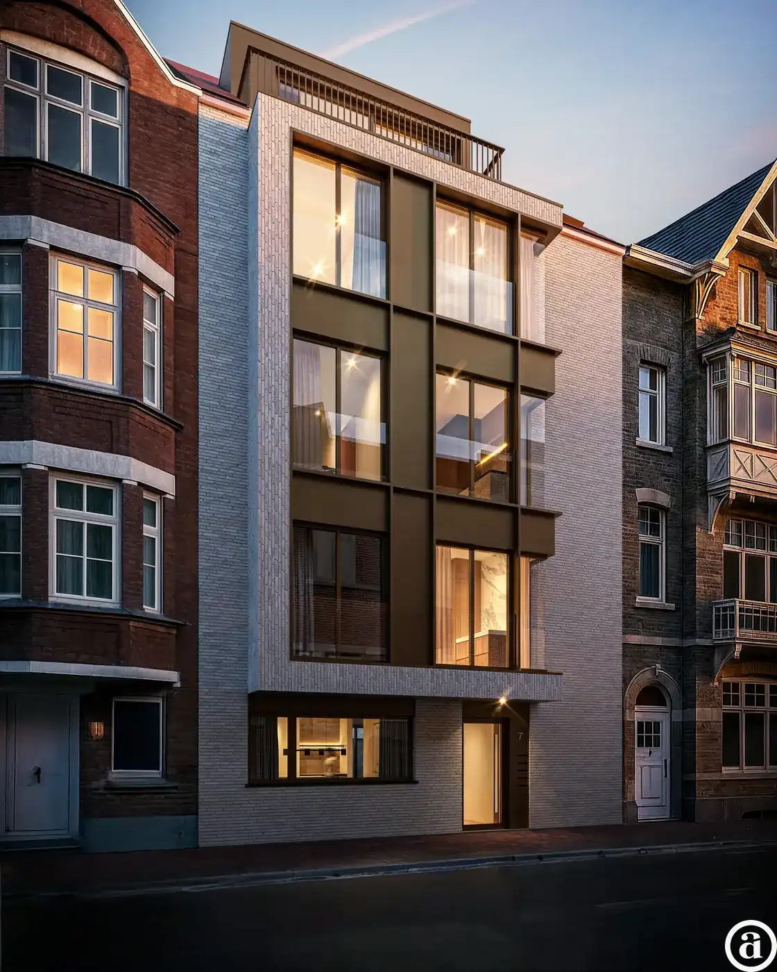 Gelijkvloers nieuwbouw appartement in hart van Knokke. foto 5