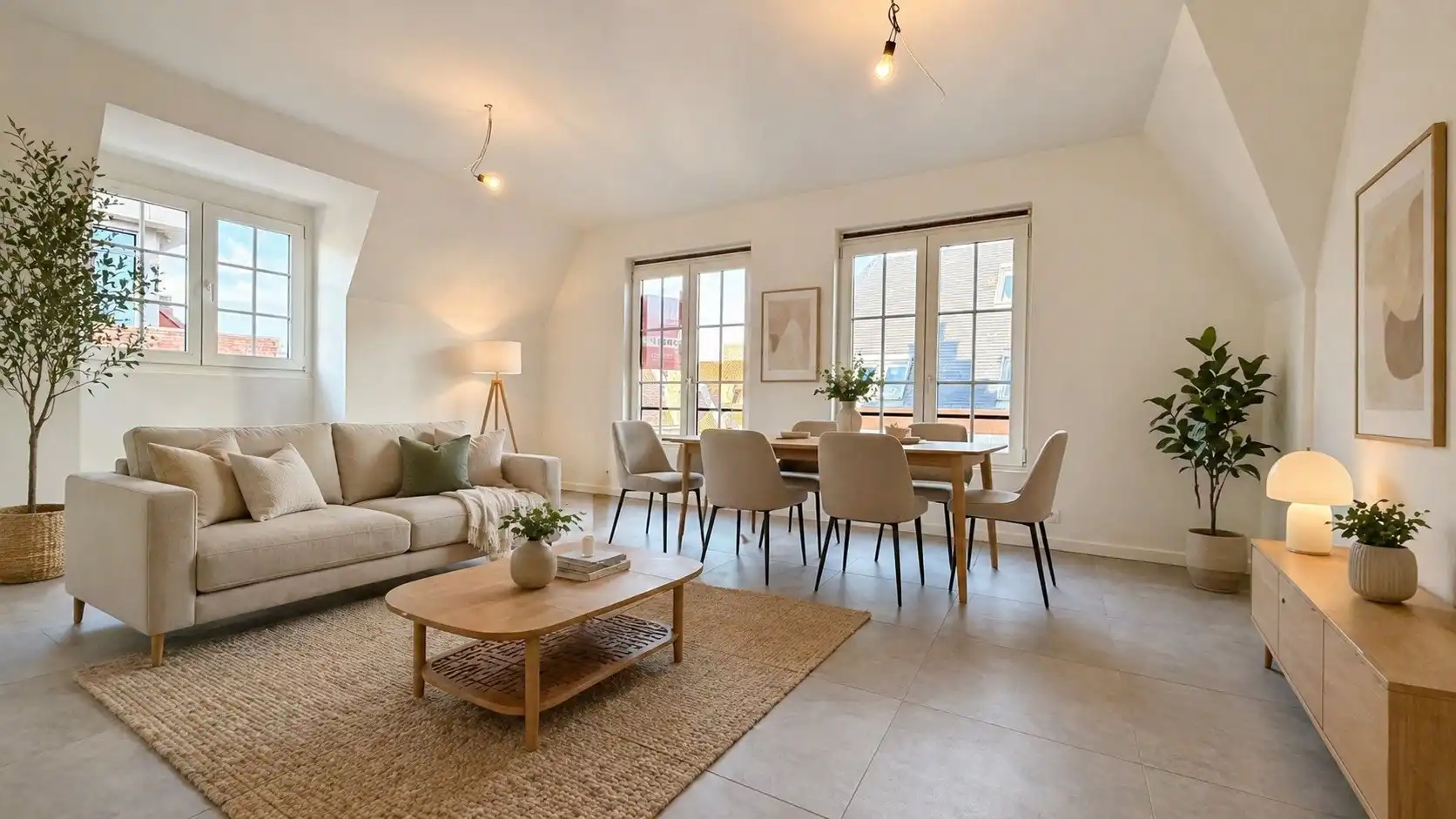 Stijlvol gerenoveerd appartement op toplocatie in het centrum van Ieper. foto {{pictureIndex}}