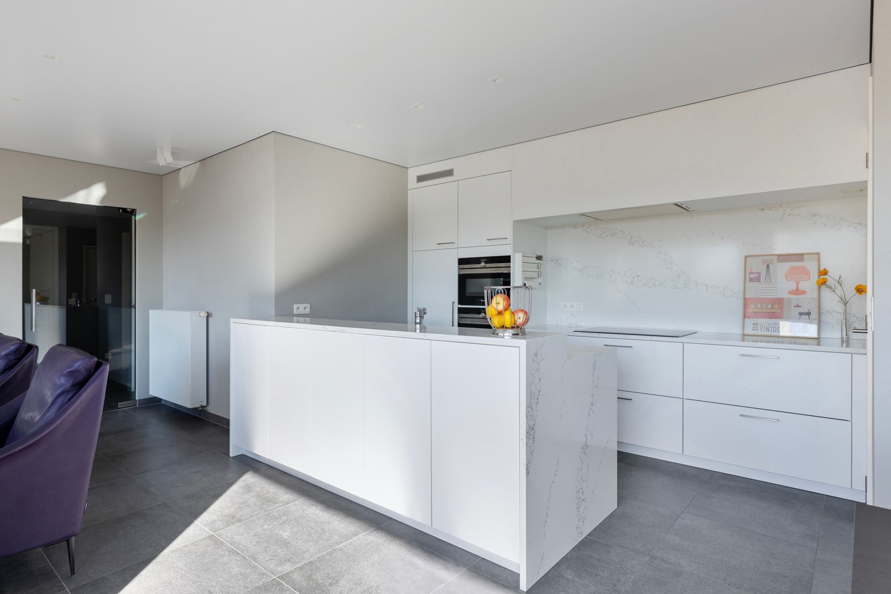 Prachtige ruime penthouse met parkings en terras te Halle foto 5