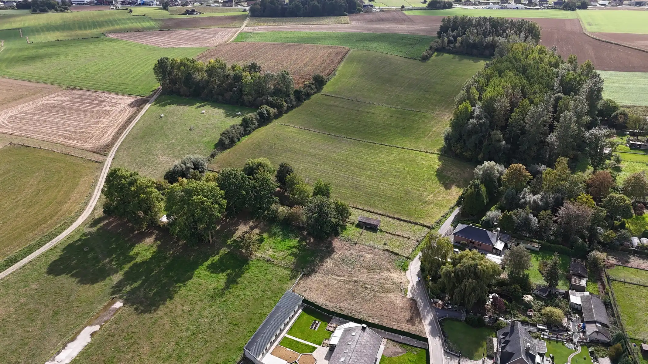 Bouwgrond open bebouwing op rustige ligging in Aspelare foto 5