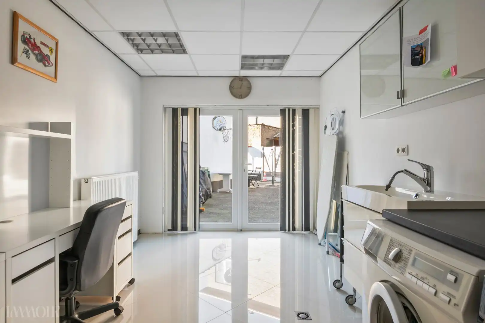 Gezellig gelijkvloers appartement met 3slpks en tuin. foto 19