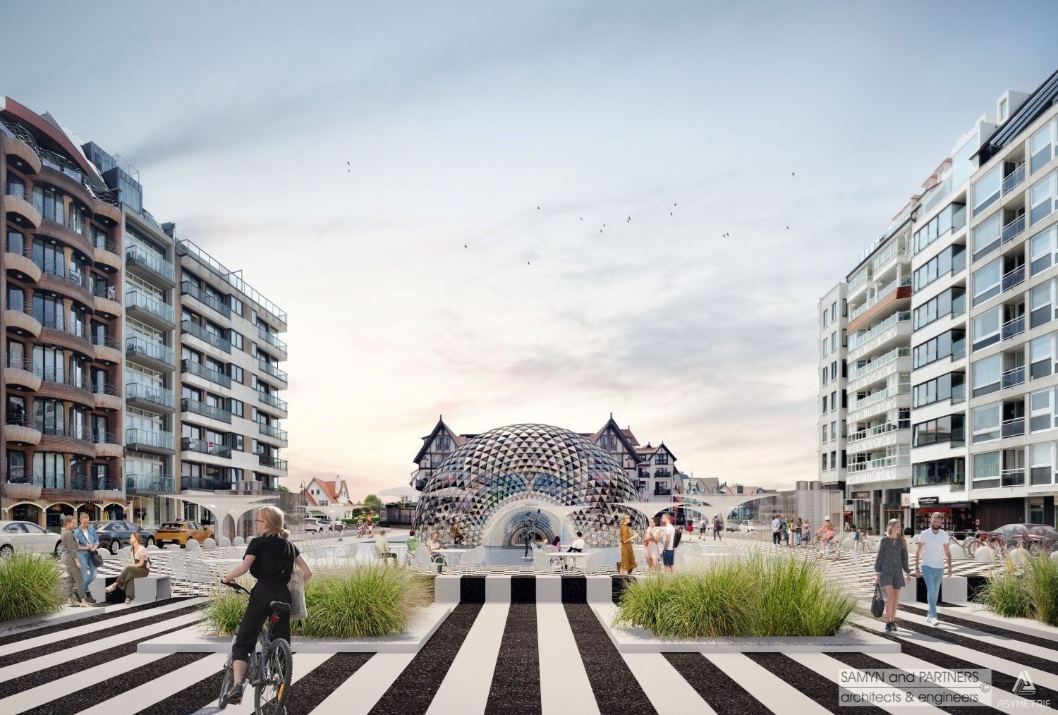 Ruime en zeer centraal gelegen gesloten garagebox onder het Albertplein. foto 1