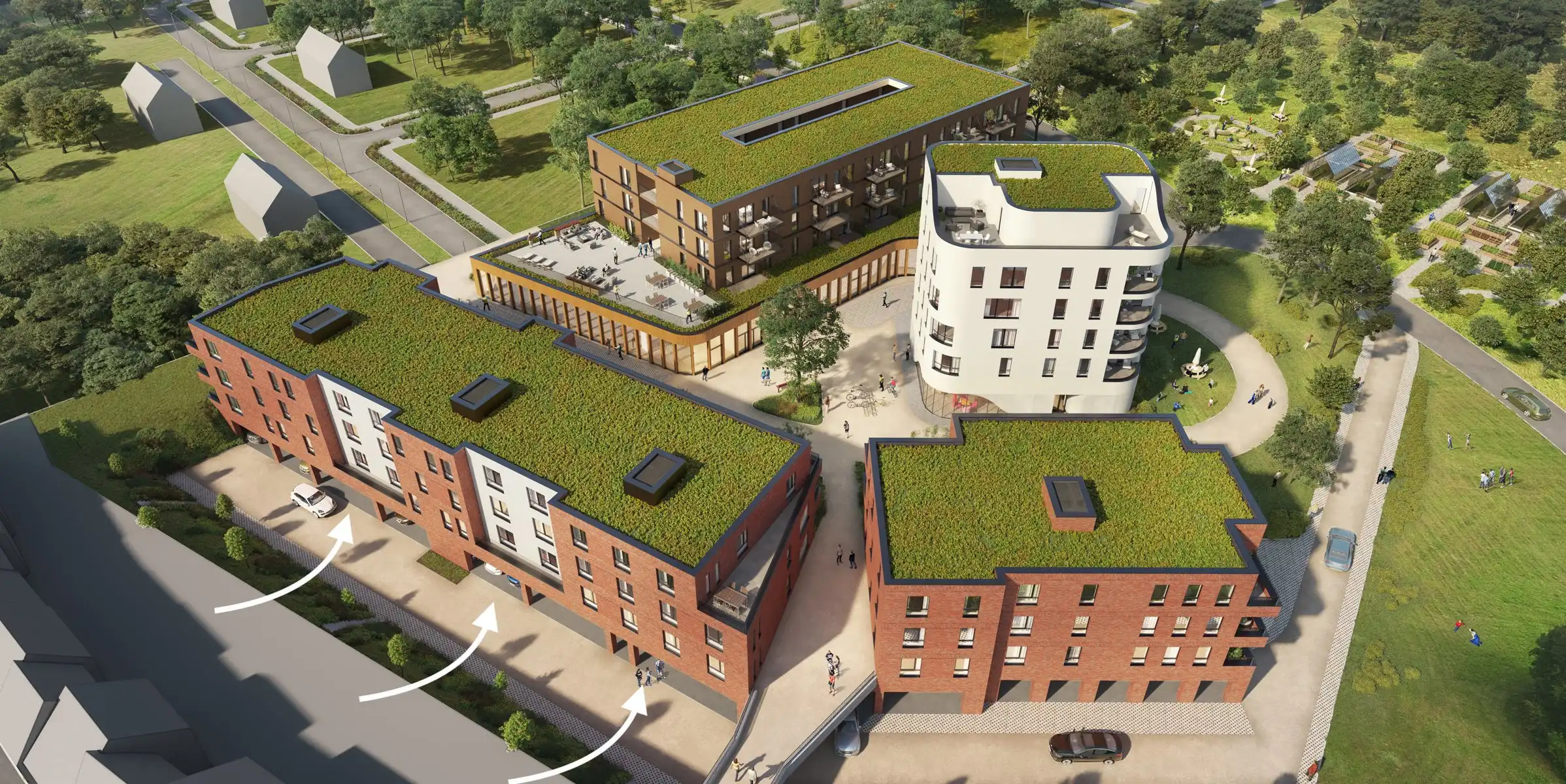 LAATSTE overdekte staanplaats in prachtig nieuwbouwproject foto {{pictureIndex}}