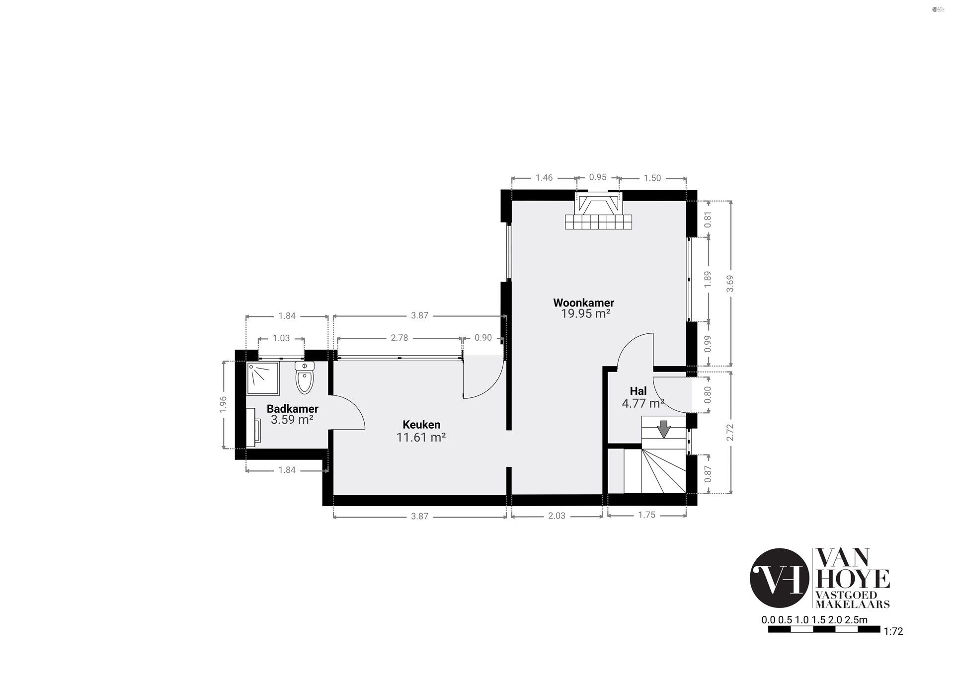 Te renoveren knusse HOB met overweg foto 14