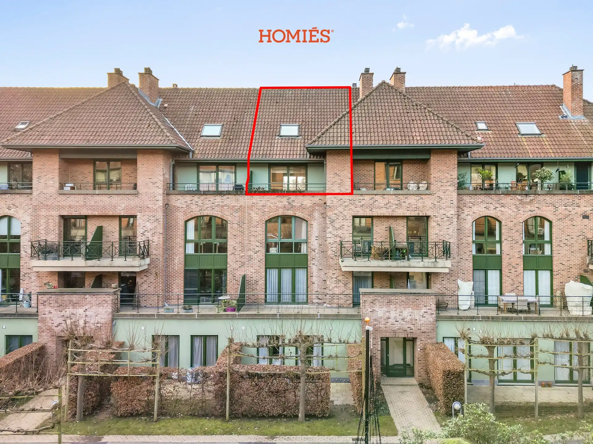 App met 2 slpk, 2 terrassen en staanplaats in het Keizershof foto 3