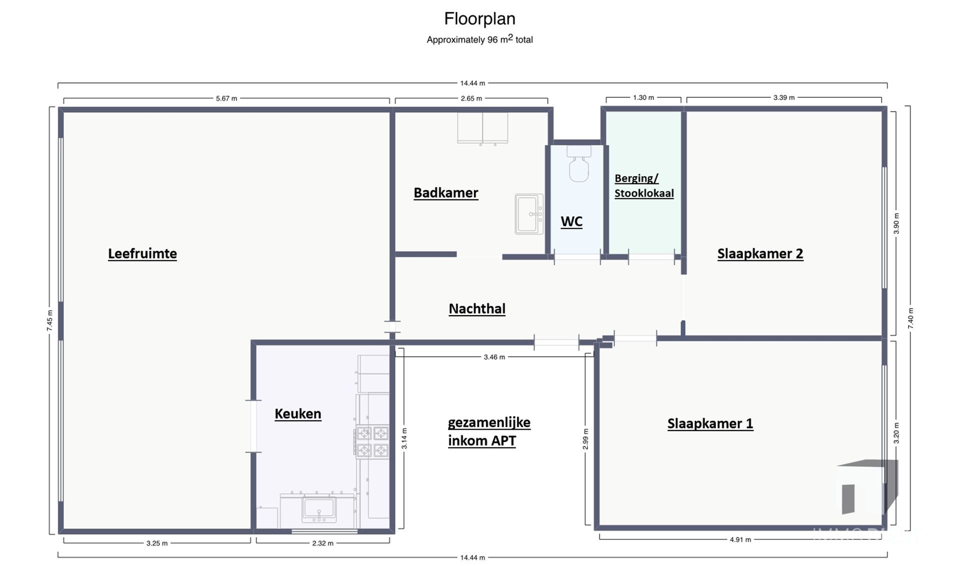 Building met 3 woonentiteiten en 3 garages foto 6