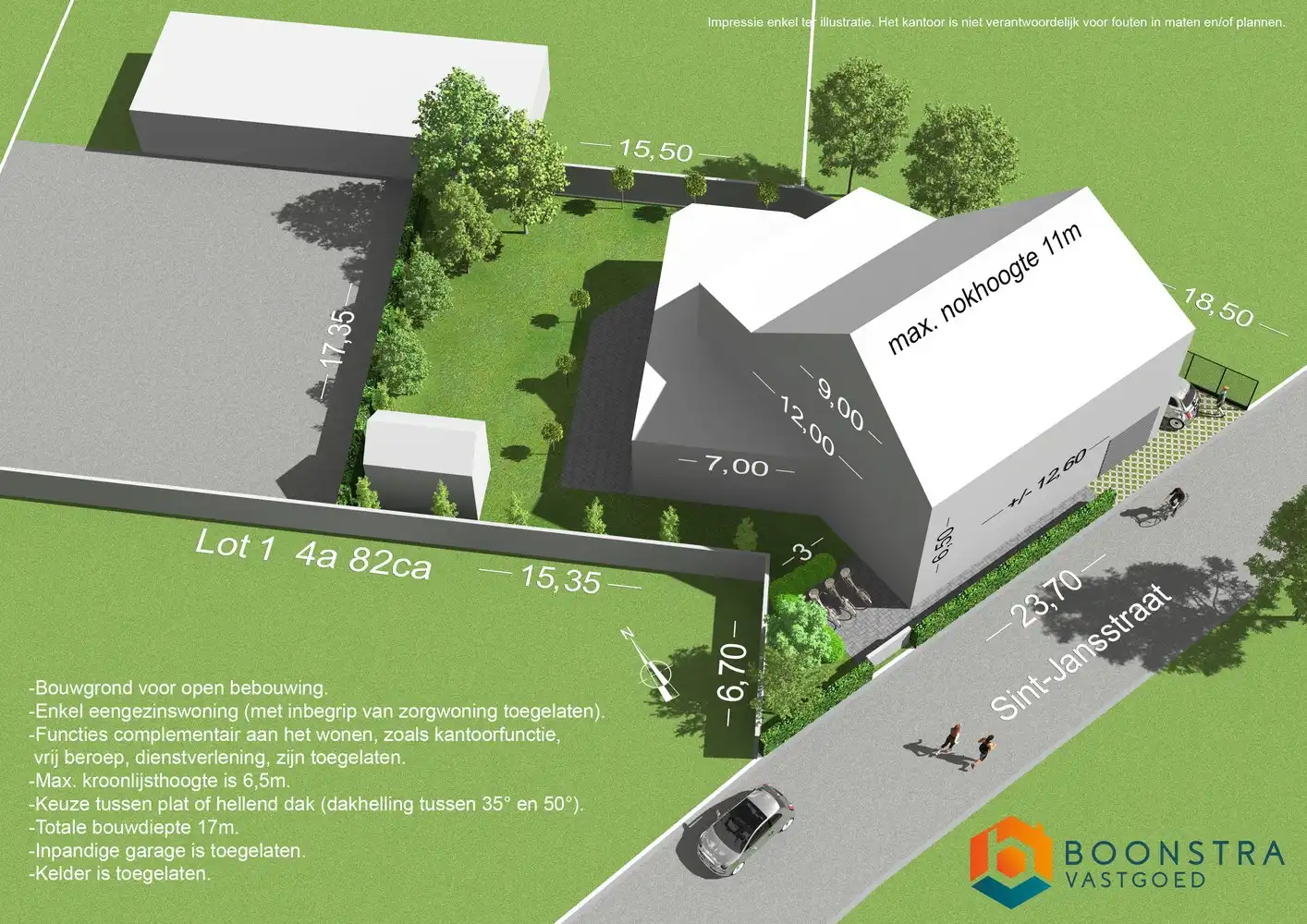 Bouwgrond voor open bebouwing op perceel van 482m² te Rijmenam foto {{pictureIndex}}