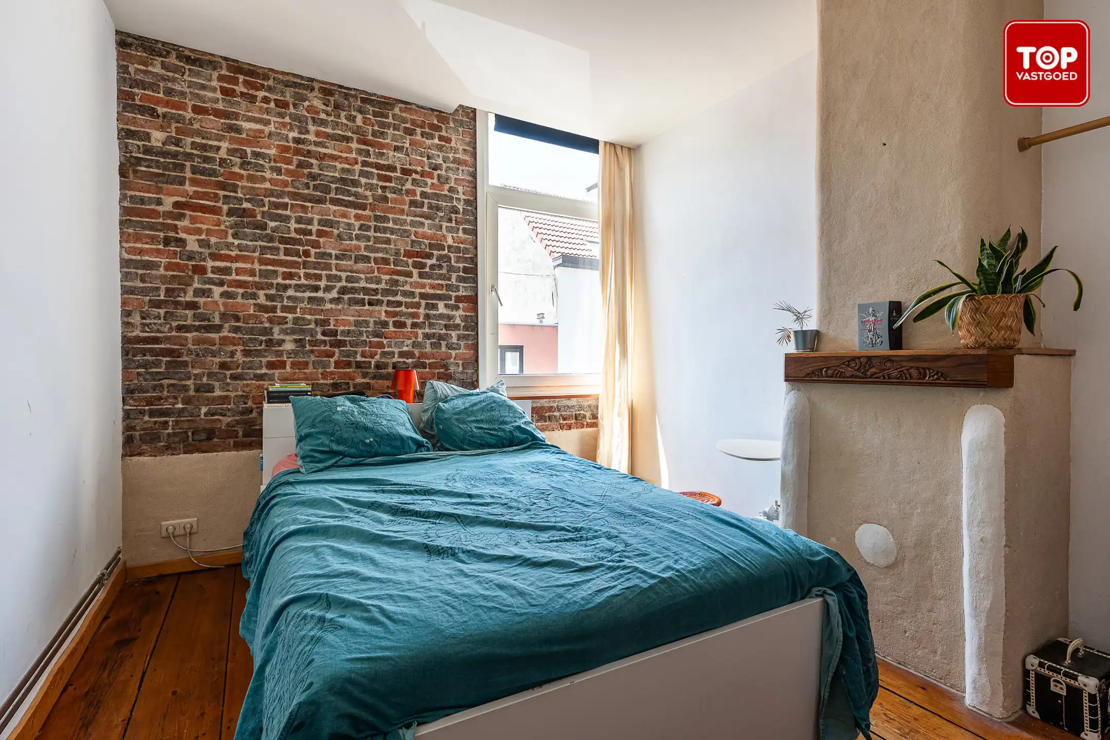Charmante hoekwoning met 2 slaapkamers nabij centrum Gent foto 18