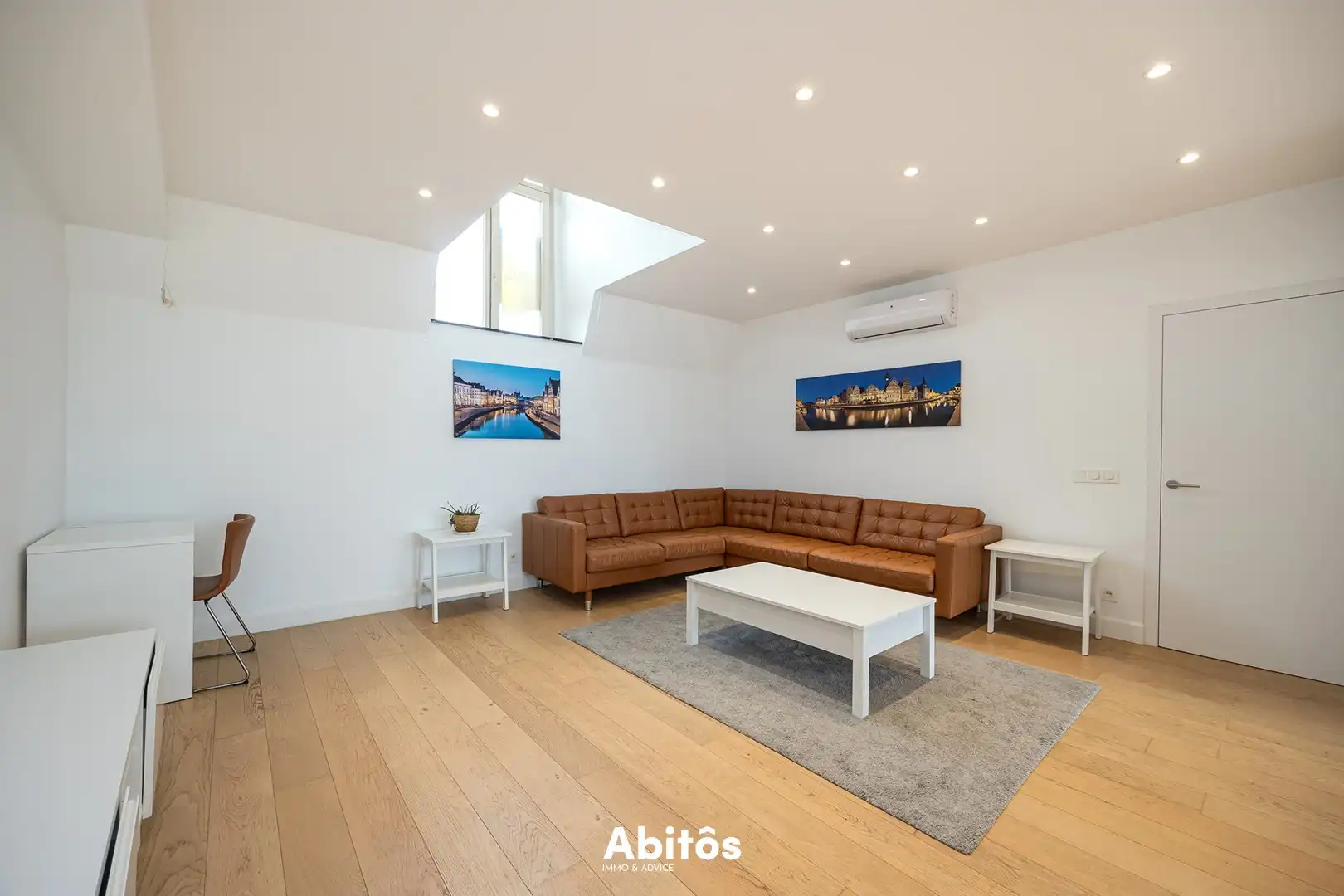 Luxueus gemeubeld penthouse met zicht op de Leie en de Gentse torens foto 6