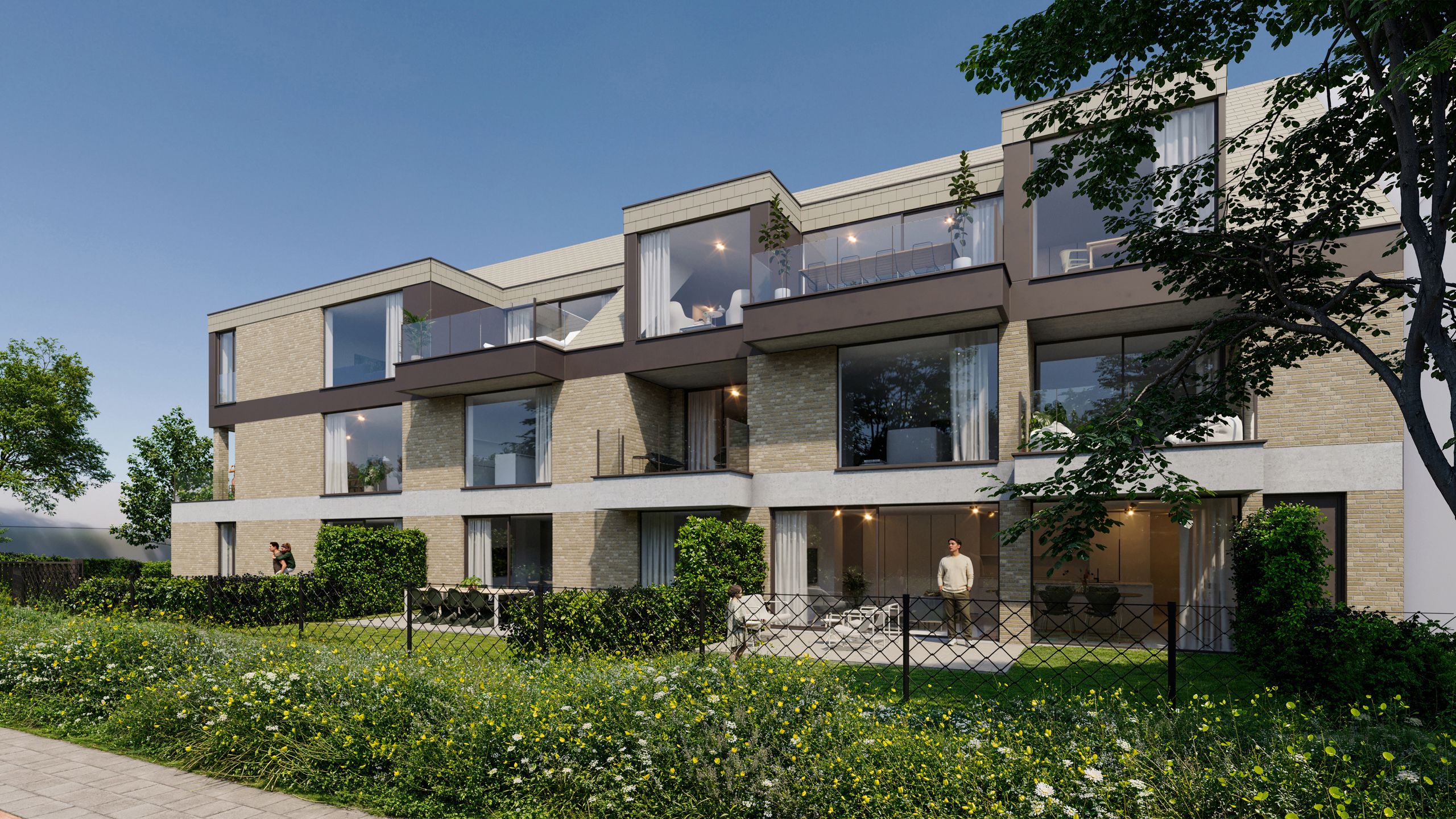 AALST - Nieuwbouwappartement met 2 slpks en tuin foto {{pictureIndex}}