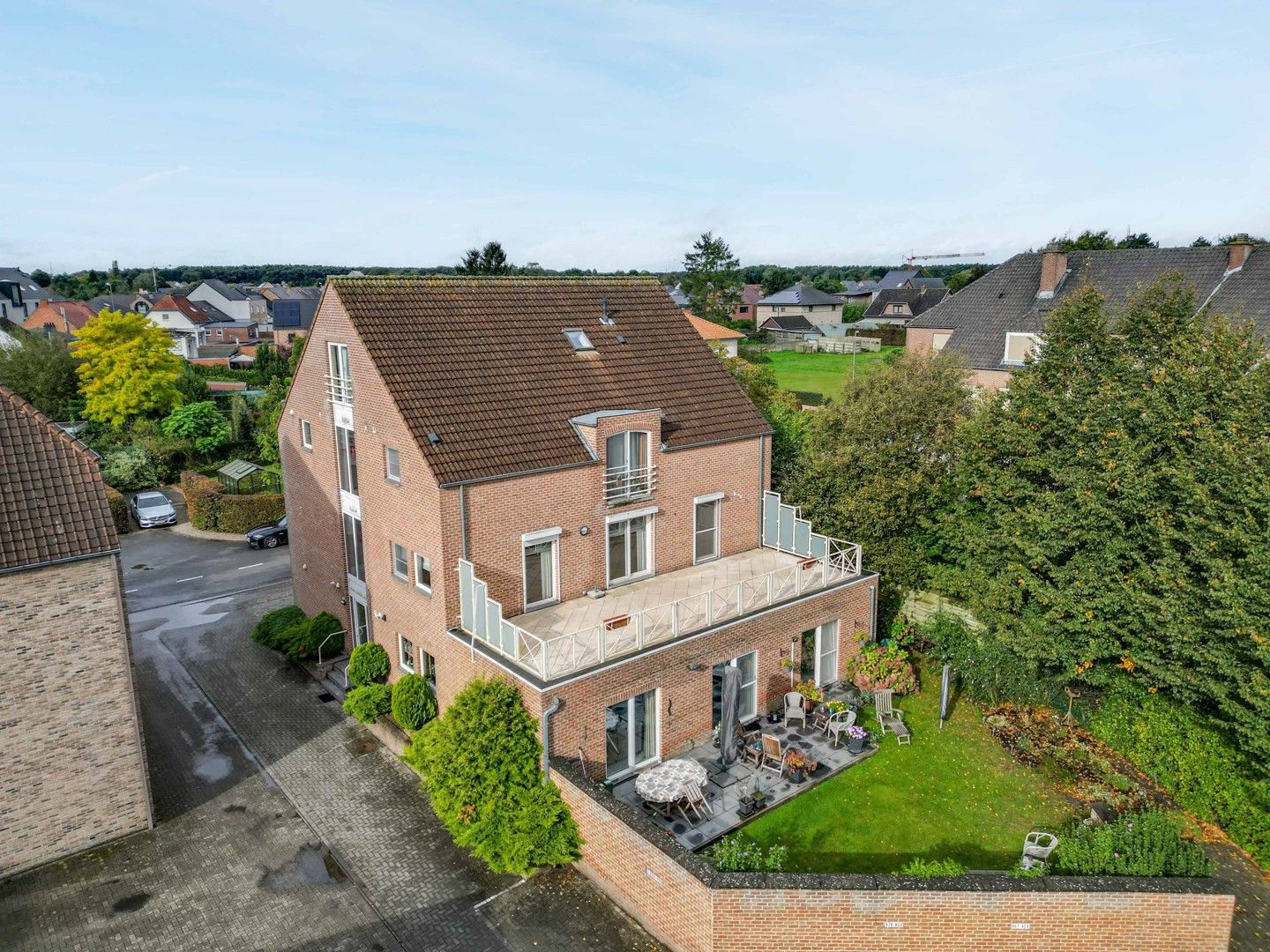 3 slpkr appartement (144 m²) en riant terras (48.3 m²) in Opglabbeek centrum foto 22