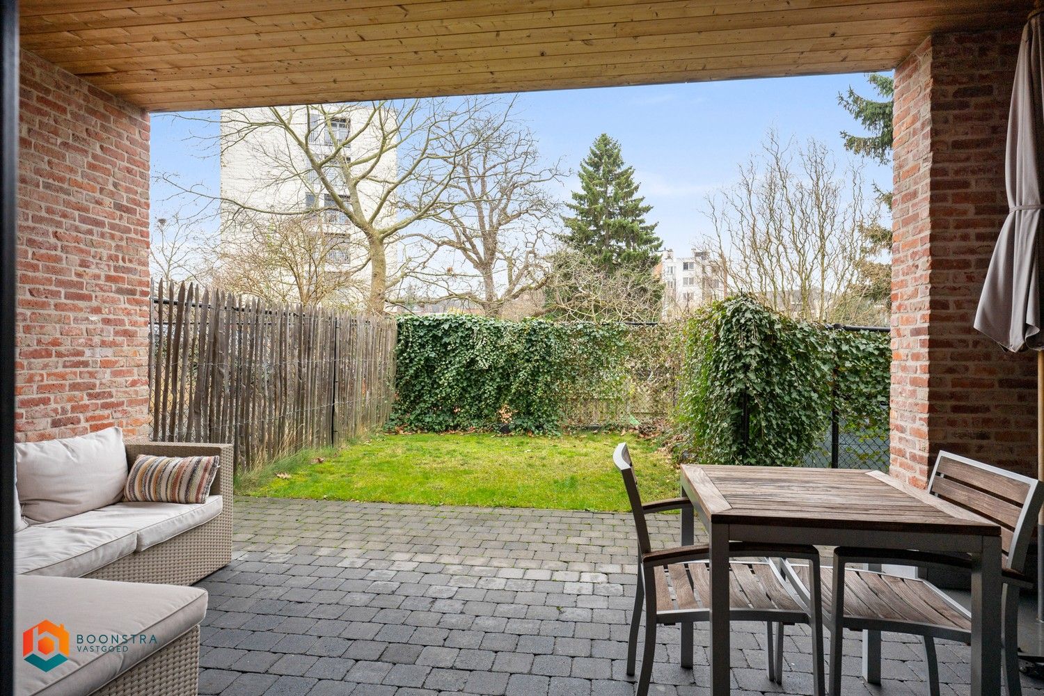 Appartement met 2 slpkrs en tuin op uitstekende locatie foto 14