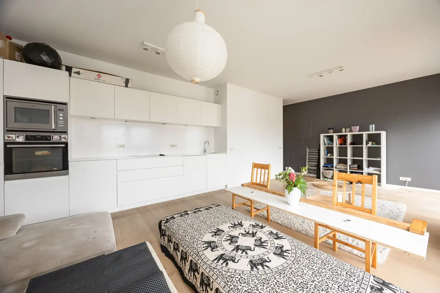 Modern 3 slpk appartement met terras en panoramisch uitzicht op het Eilandje foto 4