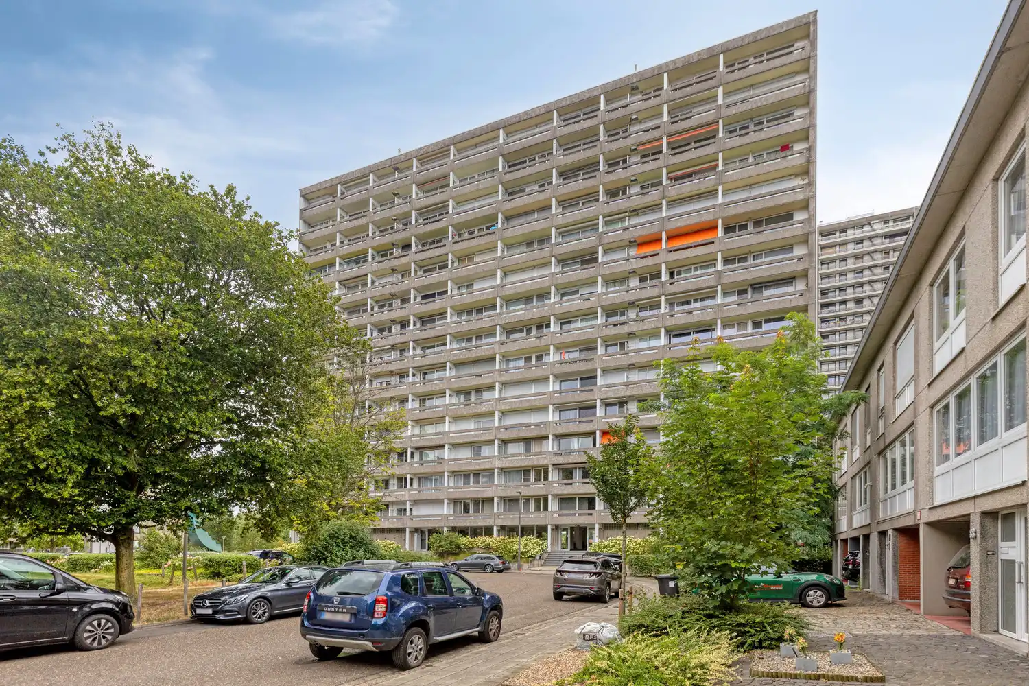 Gelijkvloers appartement met 1 slk, terras en parking! foto 4