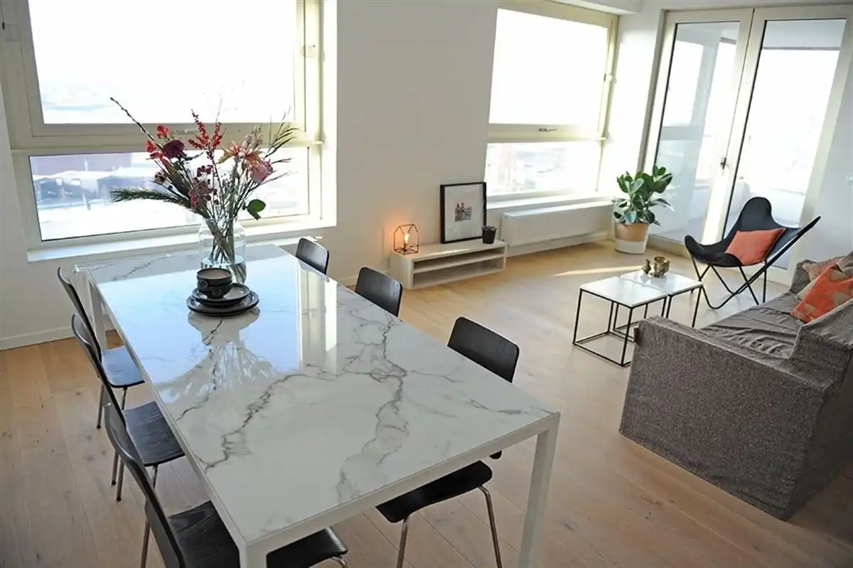 2 slaapkamer appartement in Residentie Westkaai op het Eilandje foto {{pictureIndex}}
