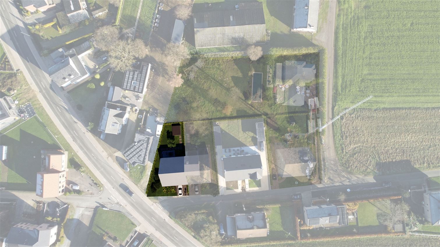 Bouwgrond met vergund bouwplan foto 4