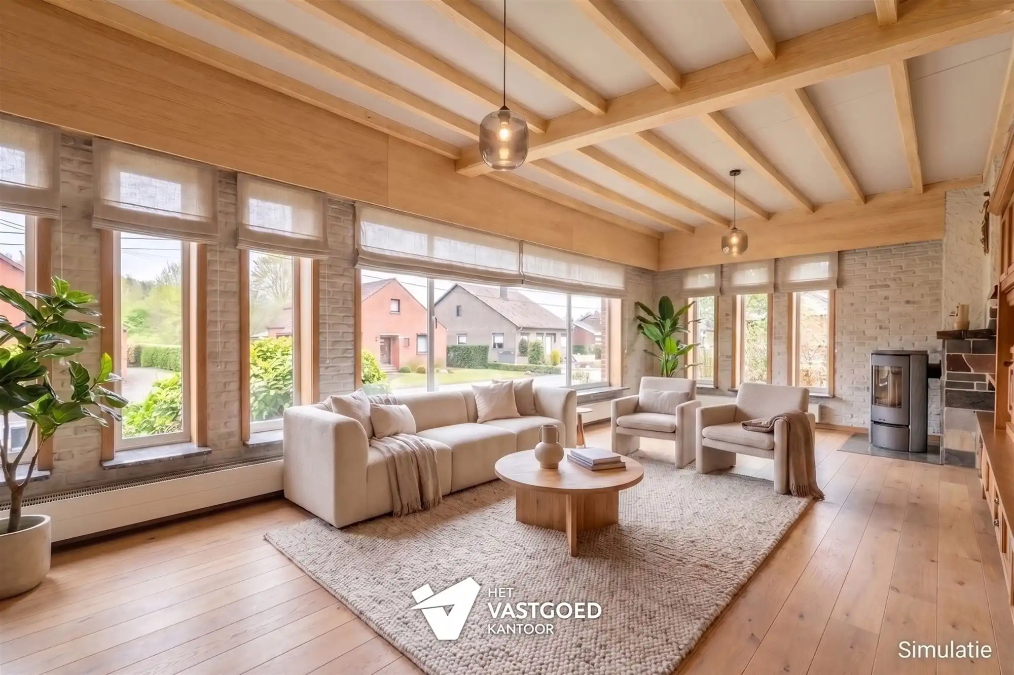 TE RENOVEREN WONING MET 3 SLAAPKAMERS OP RUSTIGE DOCH CENTRALE LIGGING IN LUMMEN (MELDERT) foto 3