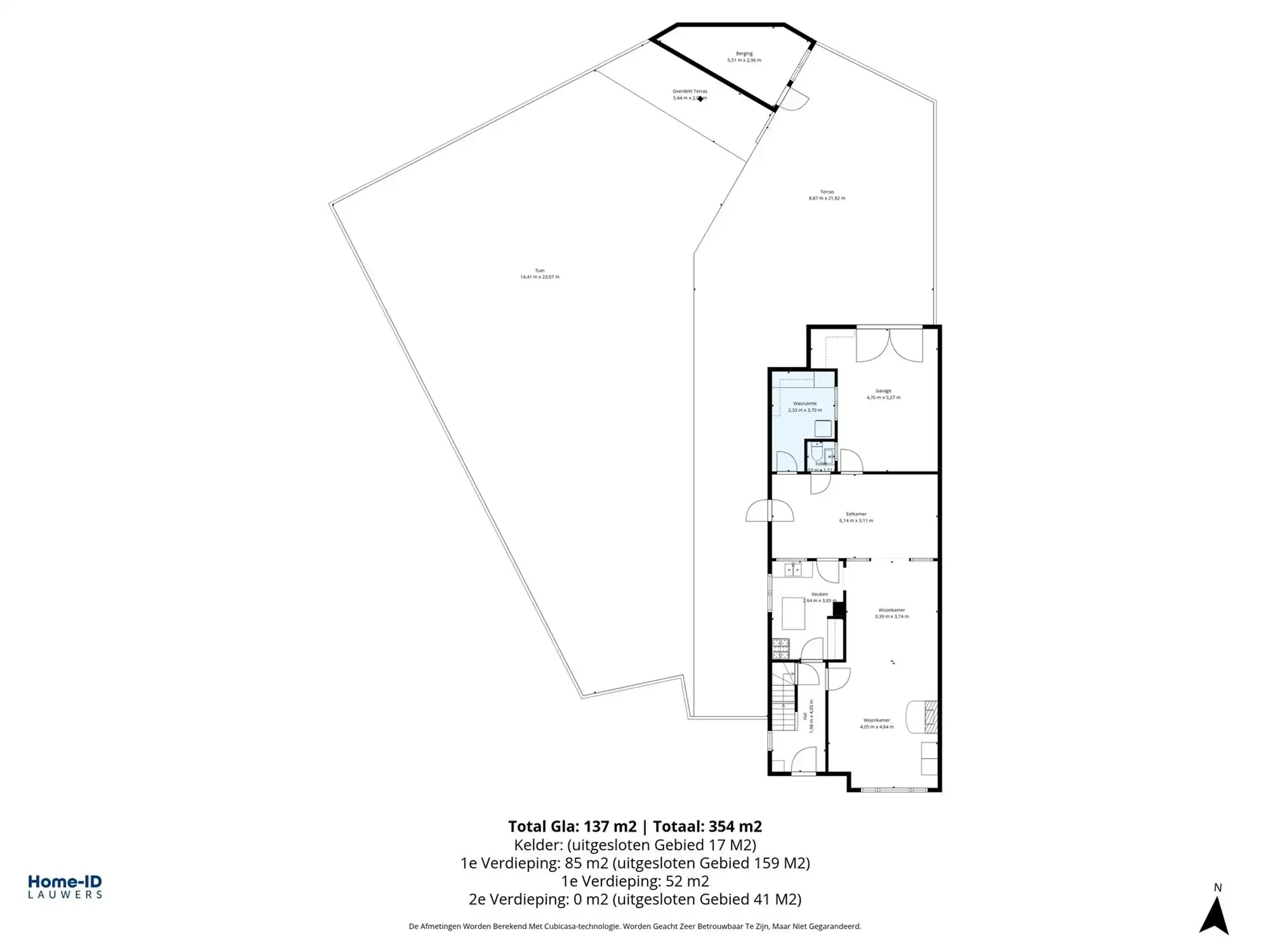 Halfopen woning op perceel van 538 m² met tuin en garage  foto 40