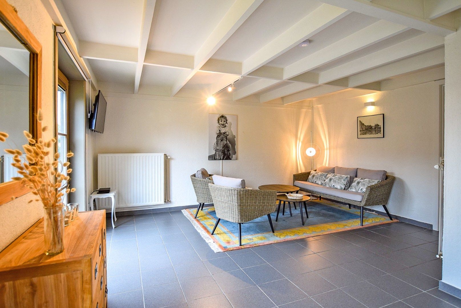 Prachtig onderhouden vakantiewoning (type vissershuis) met 3 slaapkamers en privé-parkeerplaats te Oostduinkerke.  foto 3